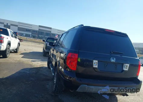 2004 Honda Pilot Ex-L from USA, damaged, VIN 2HKYF18694H575111